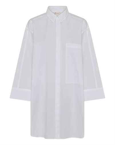 Frau - Lyon Long Shirt - Bright White